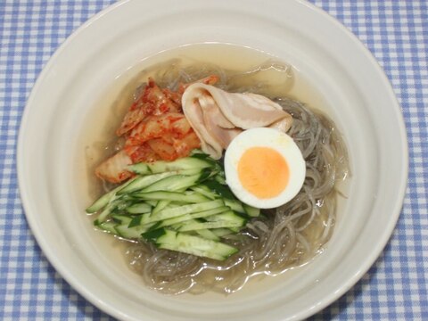 ドライベジタブルヌードル☆乾燥じゃがいも麺で冷麺